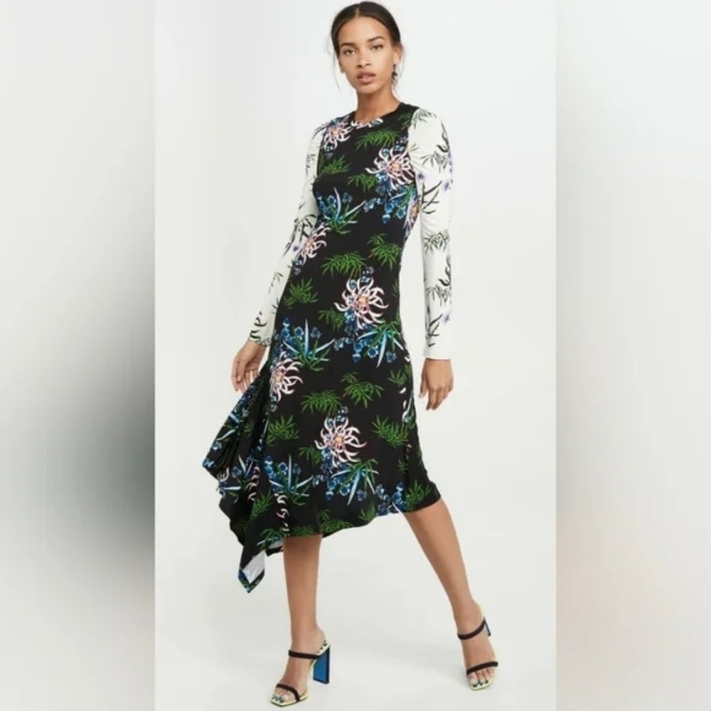 KENZO floral dress size M in EUC